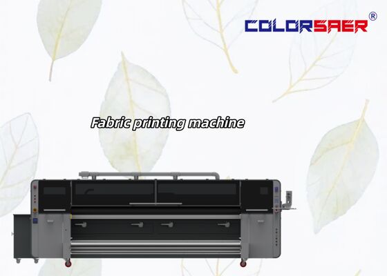 Perusahaan SAER Model Baru CSR3200 Pro Mesin Pencetakan Tekstil Format Besar Dengan KJ4B-QL 4 pcs Kepala untuk Pencetakan Sublimasi