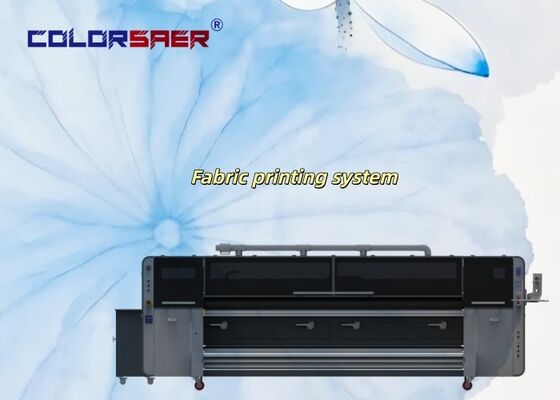 New Designed SAER Dye Sublimation Printer 4 Color Textile Fabric Clothing Machine Untuk Polyester Dan Kain Baja