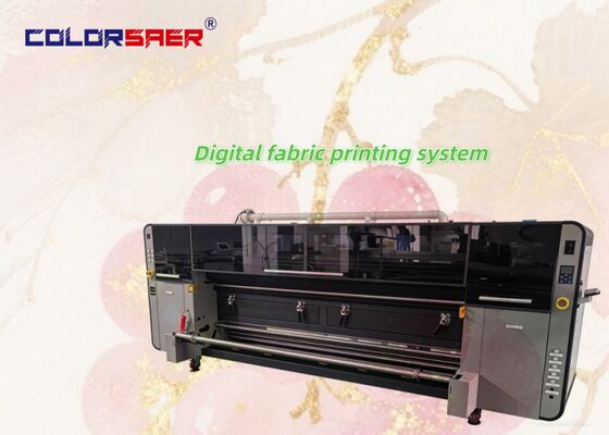 New Designed SAER Dye Sublimation Printer 4 Color Textile Fabric Clothing Machine Untuk Polyester Dan Kain Baja