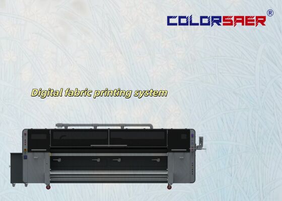 SAER Jual Terlaris 4 Kepala Format Besar 3,2m Lebar Cetak Plotter Sublimasi Pencetakan Tekstil Kecepatan Cepat