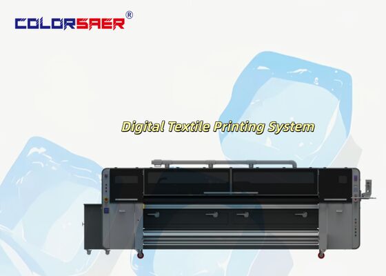 SAER Energy-Efficient Digital Fabric Printer With Far Infrared Heating Tube Oven For Roll To Roll Printing On Cotton & Polyester
