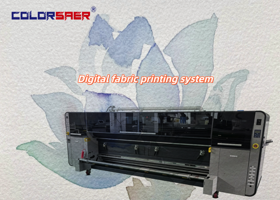 High Energy-Efficient Fast Speed 4pcs & 8 pcs Print Head I3200 Textile Printing Machine Large Format Printing Width Sublimation Plotter for Cotton & Polyester Textile