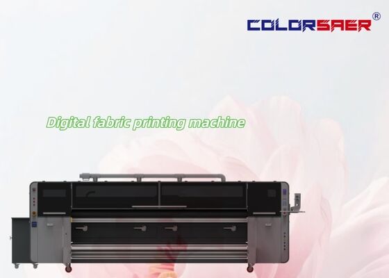 3.2m SAER COLOR Digital Direct to Fabric Sublimation Printer dengan I3200 4pcs & 8pcs Print Head Textile Plotter untuk Polyester & Kain Katun