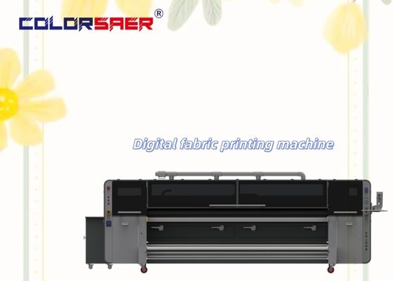 Sistem Pencetakan Tekstil Digital Otomatis Penuh Model Baru SAER dengan Tinta Pigmen & Sublimasi DPI Tinggi