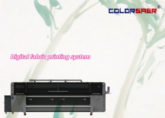 3.2m Printer Sublimasi Pewarna Format Besar dengan Pemanfaatan Otomatis dan Warna Dual CMYK untuk Sistem Pencetakan Kain
