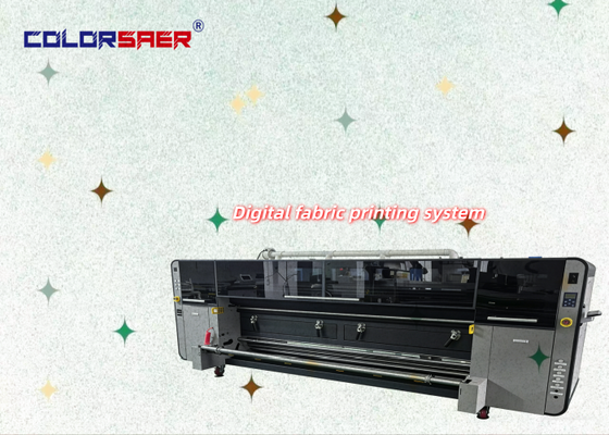 Model baru Inkjet Tekstil Printer dengan Far Infrared Heater Mesin All-in-one Sistem Pencetakan Kain dengan Pigmen & Sublimasi Tinta