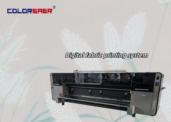 Printer Kain Impresora Digital Tekstil/Mesin Cetak Kain Dijual 4 atau 8 Warna dengan Tinta Pigmen & Tinta Sublimasi