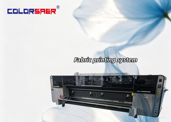 Mesin pencetakan kain digital Tekstil plotter untuk keuntungan dalam ruangan dan luar ruangan dengan resolusi tinggi