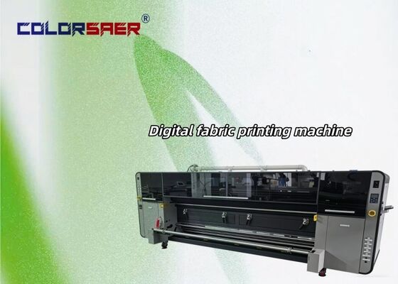 Model baru Industri KJ4B-QL Print Head Sublimation Banner Printer untuk bahan kapas atau poliester