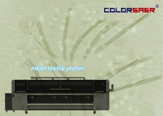 Heavy-Duty High-Volume Dye Sublimation Printer untuk Kain Polyester Otomatis Large Roll Feed & Unwind System