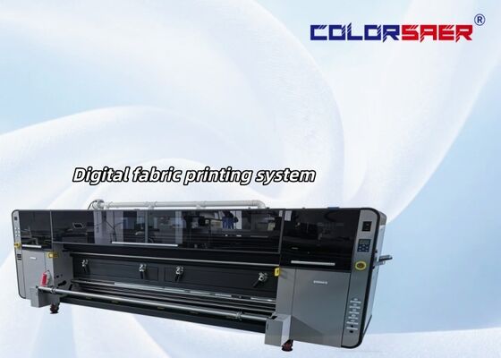 SAER COLOR I3200-A1 Sublimation Printing Machine Large Format 2400dpi with Drying System for Apparel Curtains & Flags