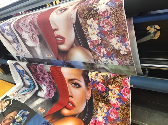 Mesin Cetak Bendera Banner Polyester Type Roll To Roll