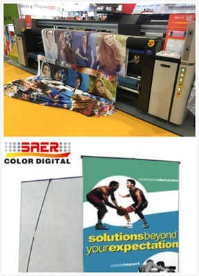 Inkjet Textile Digital Mesin Cetak Sublimasi Digital Printer 1400 DPI Diameter Rol 3 Inch