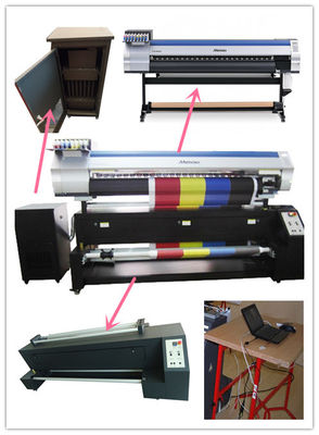 Roll To Roll Flag Mesin Cetak Resolusi 1440dpi Resolusi Tinggi Printer Inkjet