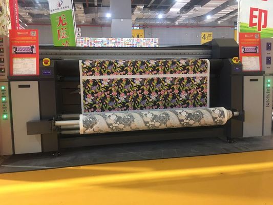 Tekstil Langsung Mesin Cetak Sublimasi Roll To Roll Dengan Tinta Berbasis Air