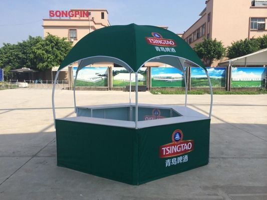 Warp Rajutan Digital Printing Fabric 50m Panjang 110GSM Berat Untuk Iklan Indoor / Outdoor