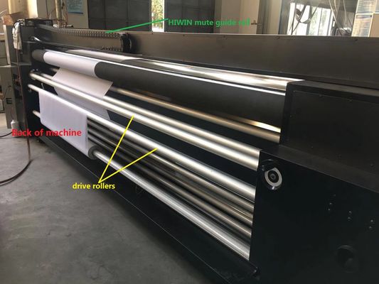 Roll To Roll Digital Fabric Printer Lebar 2200mm Max Print Dengan Tinta Sublimasi