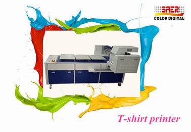 Langsung Ke Pakaian T Shirt Digital Printer Multifungsi 8 Warna 220V / 110V Tegangan