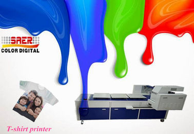 Mesin Cetak Kaos Digital 3 Baki Cetak Presisi Tinggi 2065 * 1705 * 1240mm