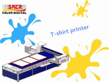 Pigmen Tinta Flatbed Mesin Cetak Kaos Multifungsi A3 Ukuran Digital Printer