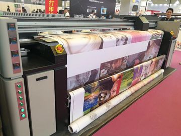 Rumah Tekstil Sublimasi Printing Fabric Digital Inkjet Mesin Roll To Roll