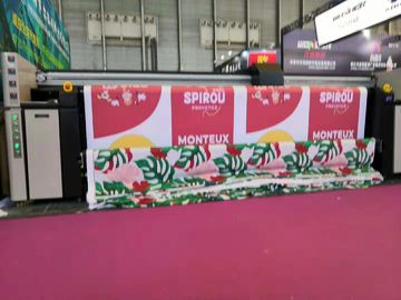 Mesin Cetak Kain Inkjet Digital CMYK Digital Printer 1440dpi Solusi Pencetakan