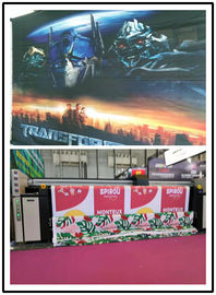 Mesin Cetak Bendera Sublimasi / Mesin Digital Printing Dengan Tiga Print Head 4720