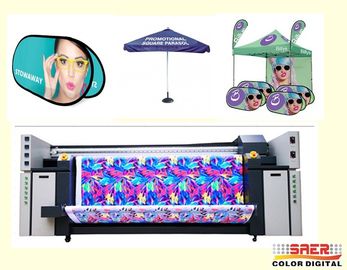2.0 m Polyester Fabric Plotter T Shirt Printing Equipment 23 SQM / H Kecepatan Cetak