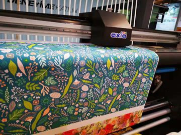 2.2m Format Besar Ukuran Plotter Kain / Mesin Cetak Kain Kain Tekstil