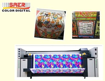 Mesin Cetak Kain Otomatis Digital / Plotter Kain Visi Ganda