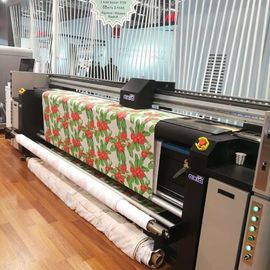 Spanduk Fabric Plotter Printer Format Besar 128M RAM Digital Printing