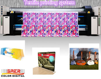 Bendera Membuat Mesin Digital Printing Fabric Untuk Tampilan Pameran Sertifikasi CE