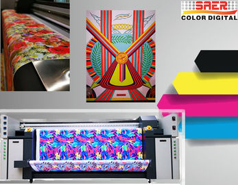 Sublimasi Digital Mesin Cetak Tekstil Untuk Kain Dua Potong Epson DX5