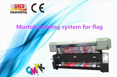 1440 DPI Mutoh Printer Format Besar Dengan Sistem Pencetakan Kain Langsung
