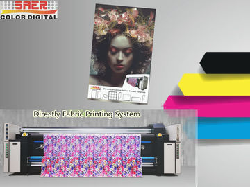 Mudah Dioperasikan Mesin Cetak Sublimasi Kustom Untuk Kain Dengan 3 Print Head Epson 4720