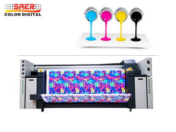 Tegangan 220V Printer Format Besar 5.5KW Daya Kotor Mesin Roll To Roll