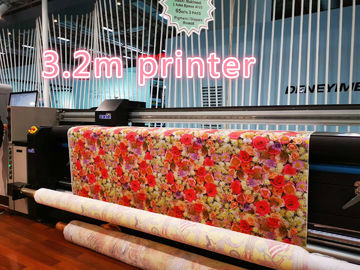 One Step Digital Textile Mesin Cetak 3.2 Meter Bendera Mesin Printer Fiksasi
