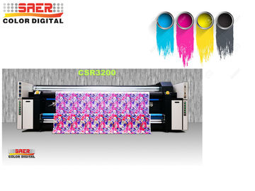 Plotter Kain Visi Ganda / Printer Tekstil Format Besar Untuk Sertifikasi Bendera CE