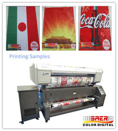 Sublimasi Langsung Mutoh Printer Tekstil Bendera Pencetakan Daya Kotor 2000W