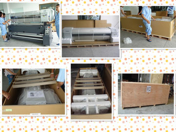 Sublimasi Langsung Mutoh Printer Tekstil Bendera Pencetakan Daya Kotor 2000W