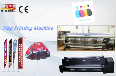 Bendera luar ruangan Printer Tekstil Mimaki Digital Mesin Cetak Kain Polyester