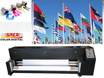 Bendera Spanduk Sublimasi Pemanas Kain Polyester Pemanas Oven Mesin Cetak