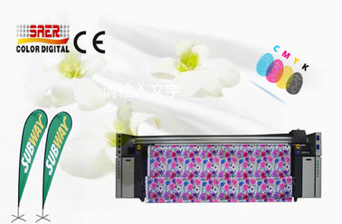 1800dpi Plotter Kain Resolusi Maksimum Dengan Sistem Pencetakan Kain 1440 Dpi / Mesh