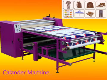 Mesin Kalender Tekstil Atas Pakan Jenis Printer Flatbed Custom Made