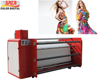 36kw Roll To Roll Mesin Sublimasi 600mm Drum Diameter Untuk Toko Pakaian