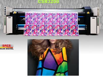 Mesin Digital Printing Tekstil Stabil 110V / 220V Mesin Printing Banner Tegangan