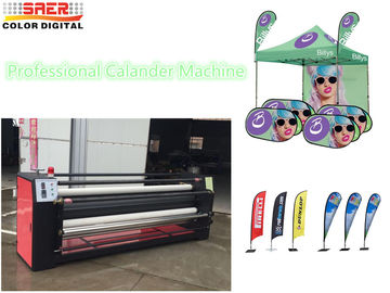 Mesin Tekstil Calender Multi Fungsi Tekstil Mesin Press Panas Drum Diameter 600mm