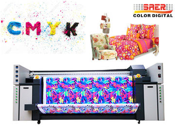 6kw 2.2M Roll To Roll Dye Sublimasi Printer Sistem Pencetakan Kain Direclty