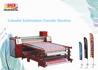 Sublimasi Rotary Textile Calender Machine 600mm Drum Diameter Untuk Toko Pakaian