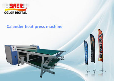 600mm diameter kain rol mesin sublimasi kalender rotary panas mesin press